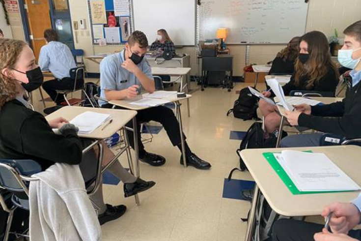 Students in the classroom