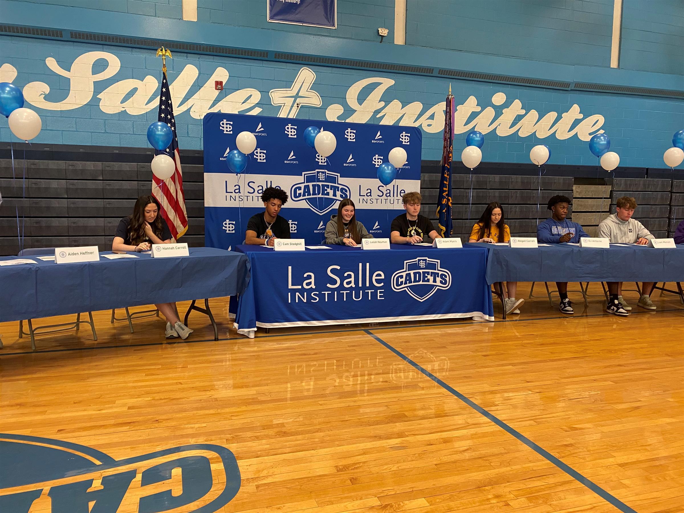 college signing day